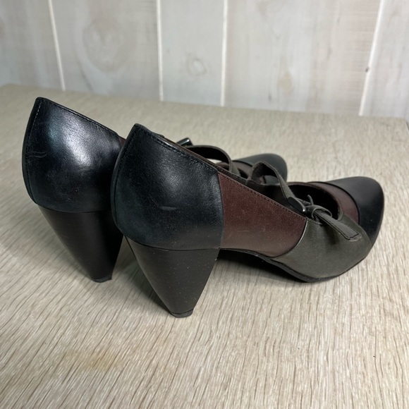 Bata Insolia Multicolored leather heels - Picture 4 of 7